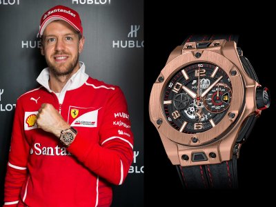 Sebastian Vettel And Hublot Big Bang Unico.jpg