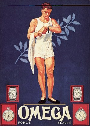 Omega reklama iz kampanje Olimpijskih igara 1932 god.jpeg