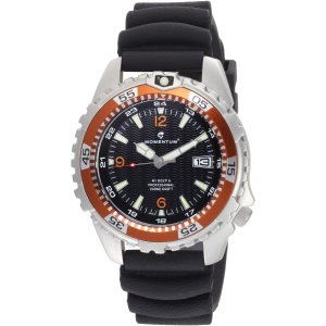 Momentum Men's 1M-DV06O1B M1-Deep 6 Black Polyurethane Band Orange Dial Dive Watch.jpg Momentum Men's 1M-DV06O1B M1-Deep 6 Black Polyurethane Band Orange Dial Dive Watch.jpg