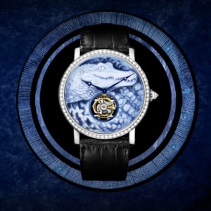 Cartier Rotonde de Cartier with Crocodile Motif - 1.jpg