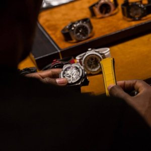 Usain Bolt @ Hublot London boutique - 5.jpg