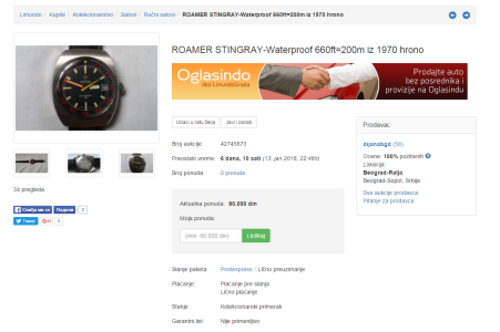 2016-01-07 12_32_35-ROAMER STINGRAY-Waterproof 660ft=200m iz 1970 hrono (42745873) - Limundo.com.png